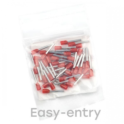 Наконечник штыревой втулочный изол. НШвИ 1.0-8 (уп.50шт) EKF nhvi-1.0-8 nhvi-1.0-8