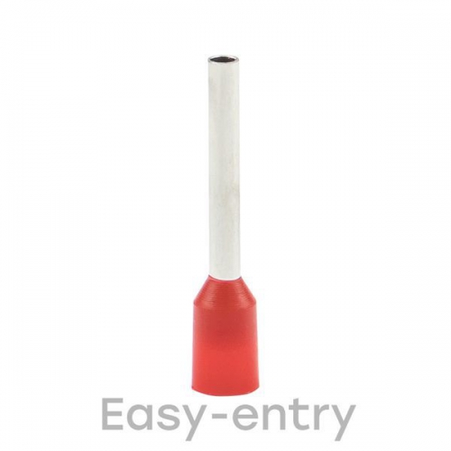 Наконечник штыревой втулочный изол. НШвИ 1.0-8 (уп.50шт) EKF nhvi-1.0-8 nhvi-1.0-8