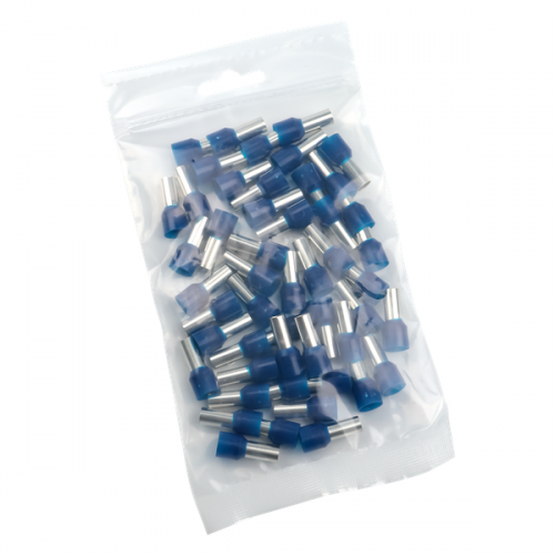 Наконечник штыревой втулочный изол. НШвИ 16.0-12 (уп.50шт) EKF nhvi-16.0-12 nhvi-16,0-12