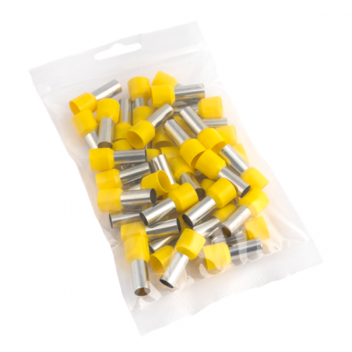 Наконечник штыревой втулочный изол. НШвИ 25.0-16 (уп.50шт) EKF nhvi-25.0-16 nhvi-25.0-16