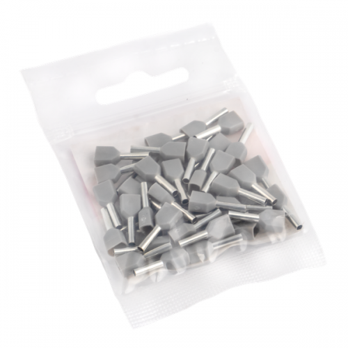 Наконечник штыревой втулочный изол. НШвИ(2) 0.75-8 (уп.50шт) EKF nhvi2-0.75-8 nhvi2-0.75-8