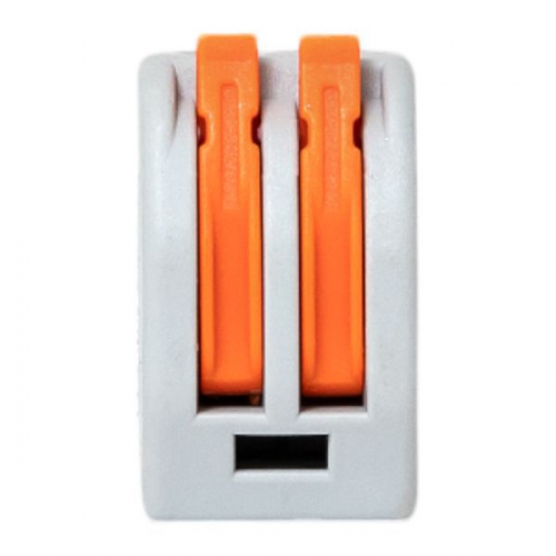 Клемма строительно-монтажная СМК 222-412 2-проводная 0.08-2.5кв.мм с рычагом (уп.100шт) PROxima EKF plc-smk-412 plc-smk-412