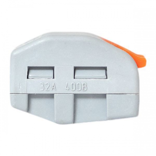 Клемма строительно-монтажная СМК 222-413 3-проводная 0.08-2.5кв.мм с рычагом (уп.100шт) PROxima EKF plc-smk-413 plc-smk-413