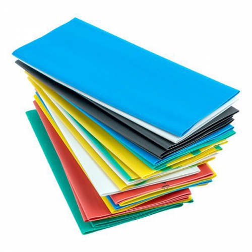 Набор трубок термоусадочных тонкостен. 30/15 (7 цветов по 3шт 100мм) EKF tut-n-30 tut-n-30