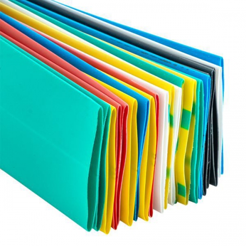 Набор трубок термоусадочных тонкостен. 30/15 (7 цветов по 3шт 100мм) EKF tut-n-30 tut-n-30