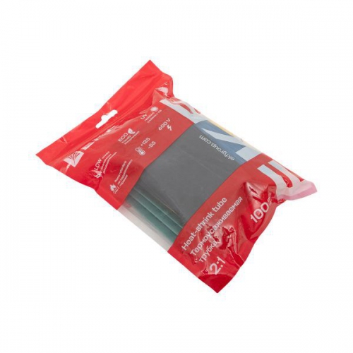 Набор трубок термоусадочных тонкостен. 40/20 (7 цветов по 3шт 100мм) EKF tut-n-40 tut-n-40