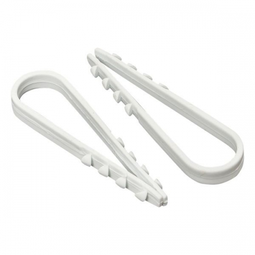 Дюбель-хомут d5-10мм для круглого кабеля бел. (уп.100шт) PROxima EKF plc-ncc-5x10w plc-ncc-5x10w