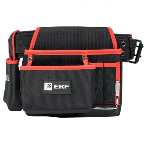 Сумка-пояс двухсекционная усиленная с двухшпеньковым ремнем С-12 Master EKF c-12 c-12