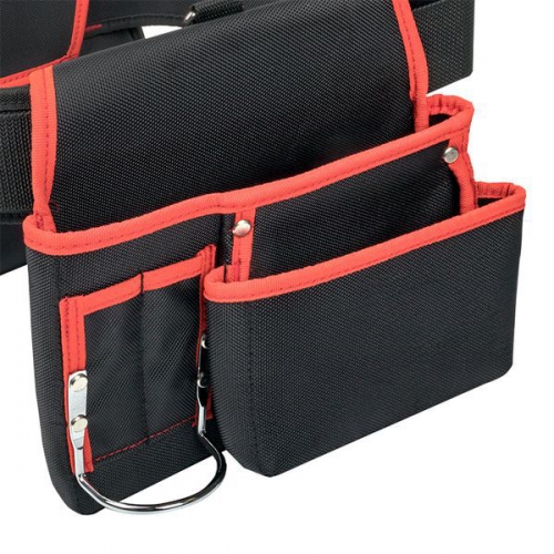 Сумка-пояс двухсекционная усиленная с двухшпеньковым ремнем С-12 Master EKF c-12 c-12