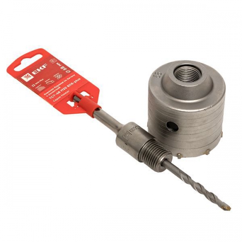 Коронка буровая по бетону с оснасткой TCT-68 М22 SDS-plus Master EKF tct-68-m22 tct-68-m22