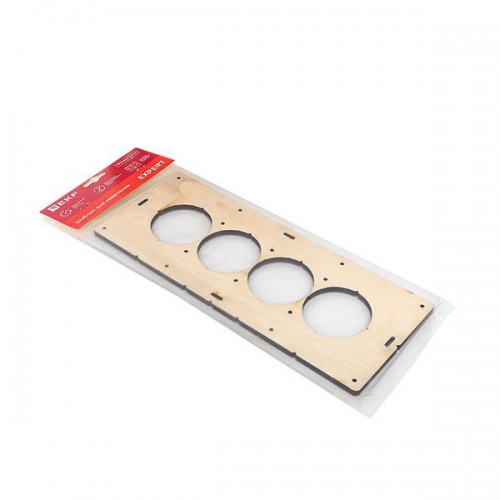 Шаблон для подрозетников c 4 отв. d68мм Expert EKF sh-d68-4 sh-d68-4