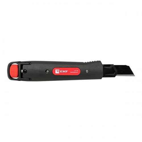 Нож строительно-монтажный 18мм НСМ-80 (SK4) Heavy Duty (до 60кг) Professional EKF ncm-80-pro ncm-80-pro