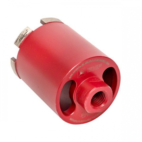 Коронка алмазная для дрелей с микроударом (верхнее пылеудаление) Micro Hit Laser M16 Professional DCH-68MHS EKF dch-68-mhs-m16 dch-68-mhs-m16