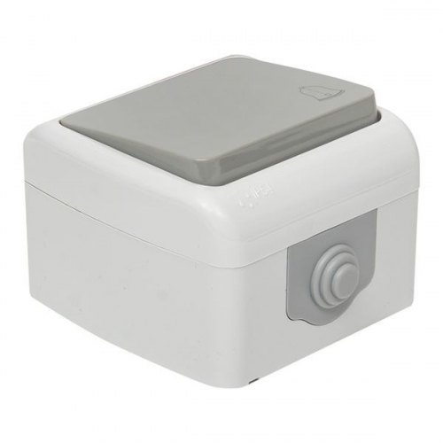 Кнопка звонка 1-кл. ОП Мурманск 10А IP54 сер. EKF EFZ10-026-30-54 EFZ10-026-30-54