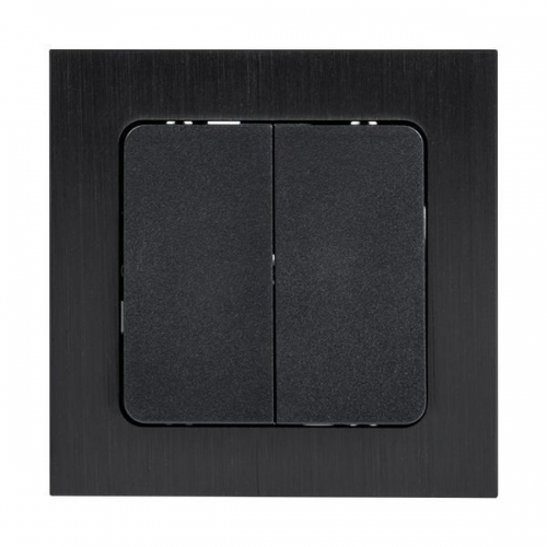 Выключатель 2-кл. Стокгольм 10А механизм черн. PROxima EKF EZV10-023-10 EZV10-023-10