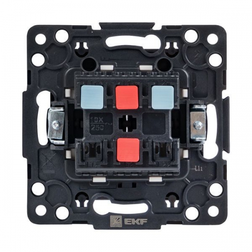Выключатель 2-кл. Стокгольм 10А механизм черн. PROxima EKF EZV10-023-10 EZV10-023-10