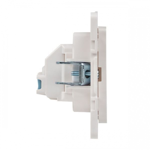 Розетка 1-м СП Стокгольм 10А IP20 без заземл. защ. шторки механизм бел. PROxima EKF EYR10-022-10 EYR10-022-10