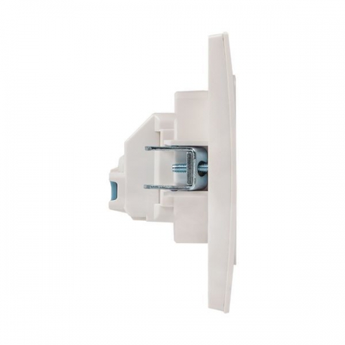 Розетка 1-м СП Стокгольм 10А IP20 без заземл. защ. шторки механизм бел. PROxima EKF EYR10-022-10 EYR10-022-10