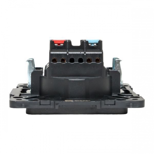 Розетка 1-м СП Стокгольм 10А IP20 без заземл. защ. шторки механизм черн. PROxima EKF EZR10-022-10 EZR10-022-10