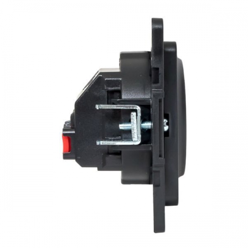 Розетка 1-м СП Стокгольм 16А IP20 с заземл. защ. шторки механизм черн. PROxima EKF EZR16-028-10 EZR16-028-10