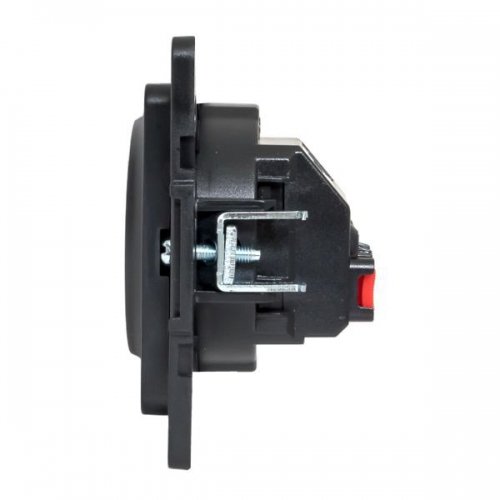 Розетка 1-м СП Стокгольм 16А IP20 с заземл. защ. шторки механизм черн. PROxima EKF EZR16-028-10 EZR16-028-10