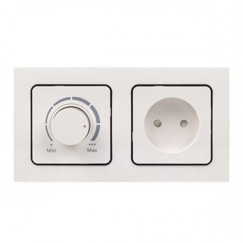 Рамка 2-м Стокгольм бел. с линией цвета черн. PROxima EKF EXM-G-305-10 EXM-G-305-10