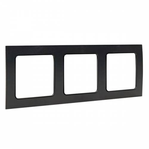 Рамка 3-м Стокгольм черн. PROxima EKF EAM-G-302-30 EAM-G-302-30