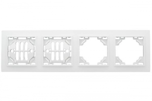 Рамка 4-м Минск горизонтальная бел. Basic EKF ERM-G-304-10 ERM-G-304-10