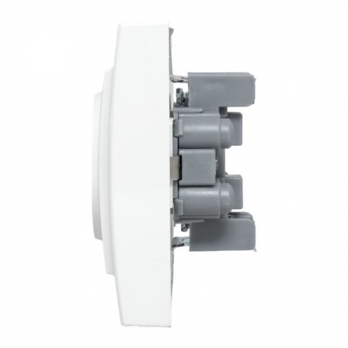 Розетка 2-м СП Минск 16А IP20 с заземл. защ. шторки бел. Basic EKF ERR16-128-100 ERR16-128-100