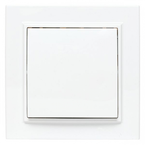 Выключатель 1-кл. СП Минск 10А IP20 бел. Basic EKF ERV10-021-10 ERV10-021-10