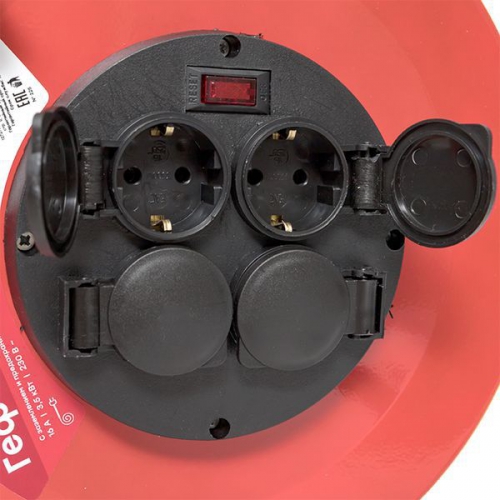 Удлинитель на катушке 4х50м с заземл. 16А IP44 Гефест 2.0 КГ 3х2.5 3.5кВт предохр. PROxima EKF UKG02-16-R325-4-50-IP44 UKG02-16-R325-4-50-IP44