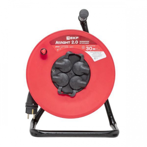 Удлинитель на катушке 4х30м с заземл. 16А IP44 Атлант 2.0 3.5кВт КГ 3х1.5 PROxima EKF UKA02-16-315R-4-30-IP44 UKA02-16-315R-4-30-IP44