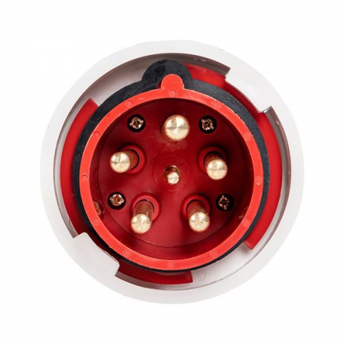 Вилка эл. каб. 63А 3P+РЕ+N 380В IP67 (035) EKF ps-035-63-380 ps-035-63-380