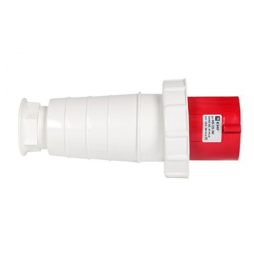 Вилка переносная 045 125А 3P+PE+N 380В IP67 EKF ps-045-125-380 ps-045-125-380