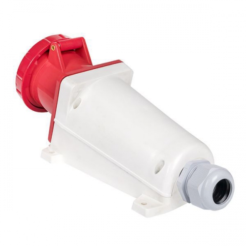 Розетка стационарная наружная 145 3P+PE+N 125А 380В IP67 EKF ps-145-125-380 ps-145-125-380