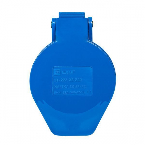 Розетка кабельная 32А 220В 2P+E IP44 EKF (223) ps-223-32-220 ps-223-32-220
