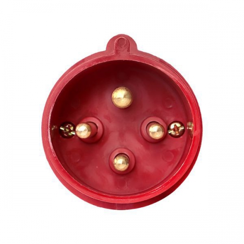 Вилка эл. каб. 16А 3P+E 380В IP44 (014) EKF ps-014-16-380 ps-014-16-380