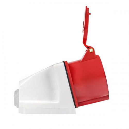 Розетка наруж. уст. 32А 380В 3P+E IP44 EKF (124) ps-124-32-380 ps-124-32-380