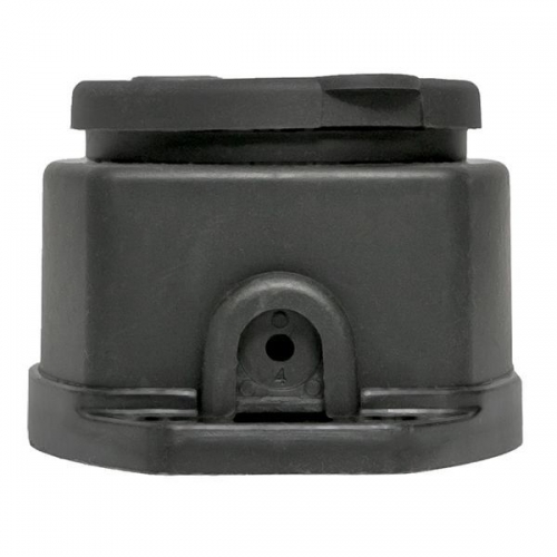 Розетка настенная 16А IP44 230В 2P+PE с защ. крышкой каучук Basic EKF RPS-014-16-230-44 RPS-014-16-230-44