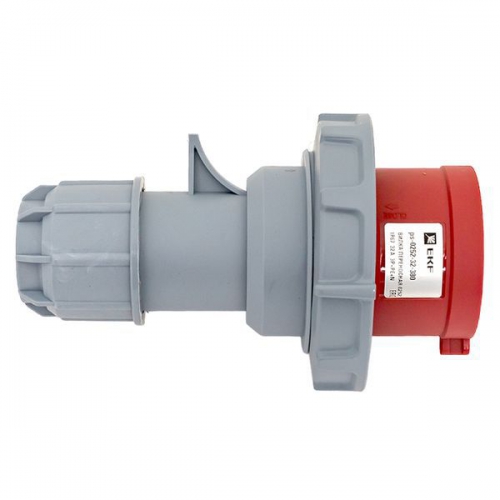 Вилка переносная 0252 3P+PE+N 32А 380В IP67 PROxima EKF ps-0252-32-380 ps-0252-32-380