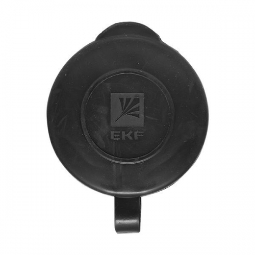 Розетка переносная 16А IP44 230В 2P+PE с защ. крышкой каучук PROxima EKF RPS-012-16-230-44-r RPS-012-16-230-44-r