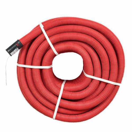Труба гофрированная двустенная ПНД гибкая d50мм с протяжкой SN13 красн. (уп.50м) PROxima EKF tg2st-50-50m tg2st-50-50m