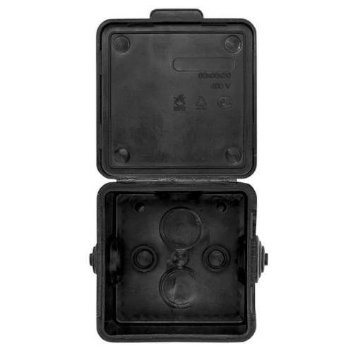 Коробка распаячная КМР-030-036 65х65х50 4 мембранных ввода черн. EKF plc-kmr2-030-036-b plc-kmr2-030-036-b