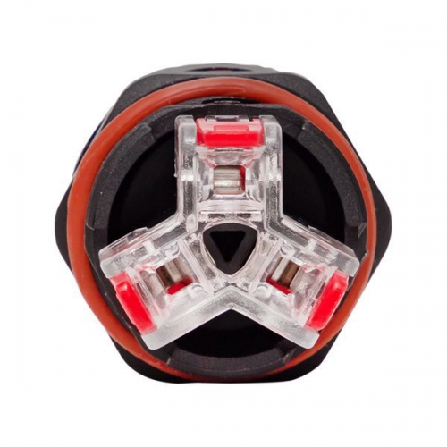 Коннектор кабельный I-образ. СМК 3PIN IP68 FreeTools PROxima EKF cct2-smk3 cct2-smk3