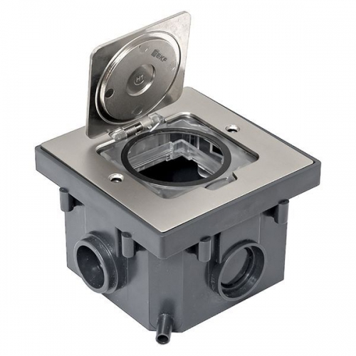 Лючок напольный C-Line 2 (с напольной коробкой) EKF cl-ln-knl-2 cl-ln-knl-2