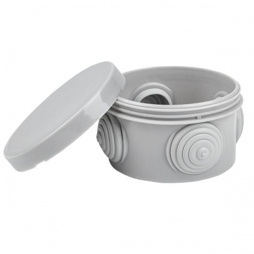 Коробка распаячная КМР-040-039 наружная с крышкой 85х40 АБС 4 мембранных ввода IP54 EKF plc-kmr-040-039 plc-kmr-040-039