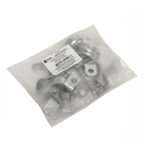Скоба крепежная двухлапковая d19-20мм метал. (уп.10шт) PROxima EKF sm-2-19-20-r sm-2-19-20-r