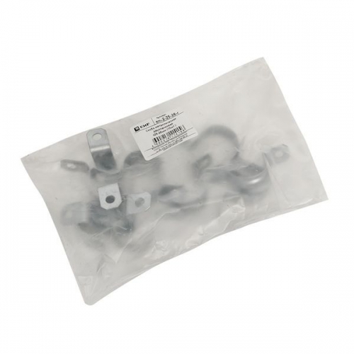 Скоба крепежная двухлапковая d25-26мм метал. (уп.10шт) PROxima EKF sm-2-25-26-r sm-2-25-26-r