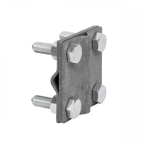 Зажим крестовидный прут-прут (3 пластины 57х57мм) HZ PROxima EKF lp-55758 lp-55758