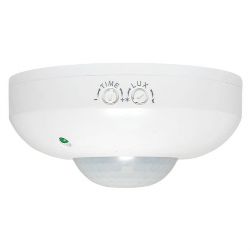 Датчик движения (ИК) MS-20B (ДД) потолоч. 1200Вт 360град. до 6м IP33 EKF dd-ms-20B dd-ms-20B